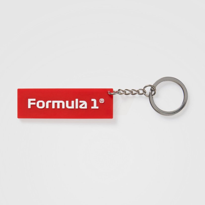 F1 Tech červená klíčenka Formule 1