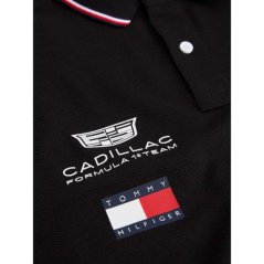 Černá polokošile Cadillac F1 x Tommy Hilfiger - týmová edice