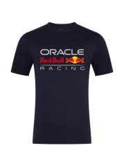 Volnočasové tričko Oracle Red Bull Racing s logem tmavě modré CORE