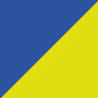 Modrá / Zářivě žlutá