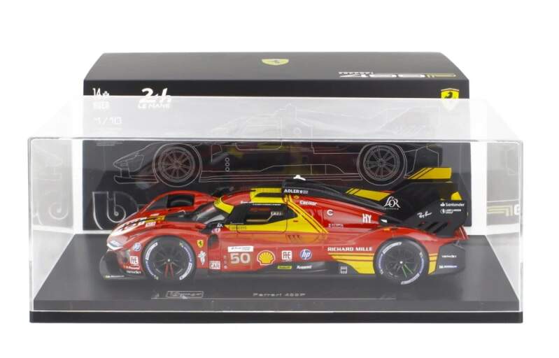 Model BBurago Ferrari 499P NR.50 Winner Le Mans 2024 1:18