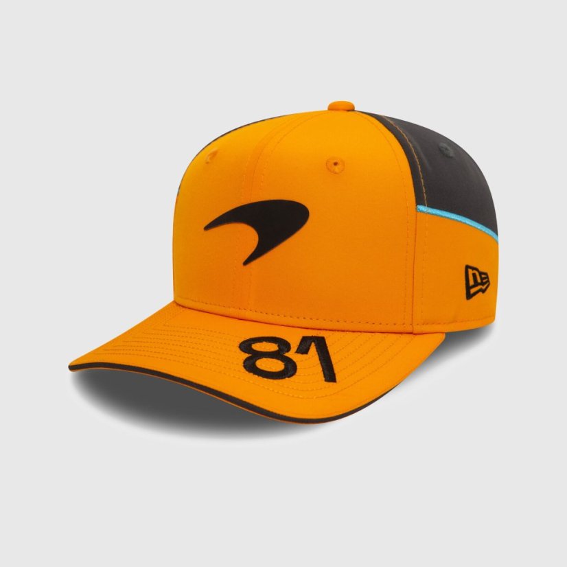 Týmová kšiltovka Oscar Piastri - McLaren F1 2024 oranžová