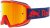 Red Bull Spect motokrosové brýle WHIP červené s oranžovým sklem