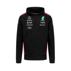 Mercedes AMG Petronas F1 týmová mikina s kapucí AMG