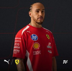 Tričko Scuderia Ferrari F1 s logami sponzorov x Puma - DRIVERS edícia