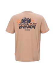 Fanouškovské tričko KTM Red Bull Racing GEAR světle hnědé