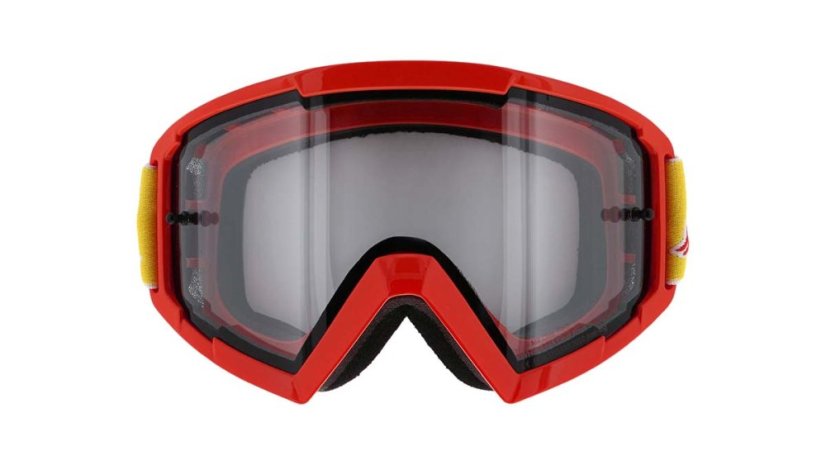 Red Bull Spect motokrosové brýle WHIP červené s čirým sklem