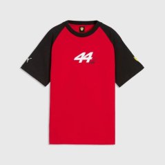 Dětské tričko Lewis Hamilton Scuderia Ferrari F1 x Puma - fanouškovská edice
