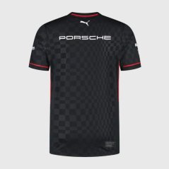 Týmové tričko Porsche Motorsport s logy sponzorů