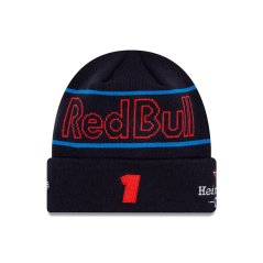 Tímová zimná čiapka Max Verstappen - Red Bull Racing F1 2024 tmavo modrá