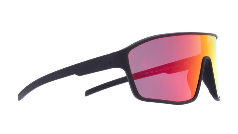 Red Bull Spect sluneční brýle DAFT černé s modro červeným sklem