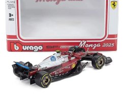 Model Scuderia Ferrari SF-25 BBurago #44 Lewis Hamilton Monza 2025 1:43
