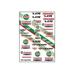 Velké balení samolepek LCR Honda