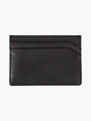 Kožené pouzdro na karty HUGO - Visa Cash App RB černé