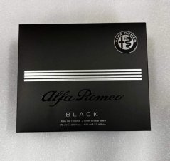Alfa Romeo Black Eau De Toilette 75 ml + After Shave balzám 100 ml dárková sada