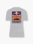 KTM Red Bull Racing dámské tričko Backprint šedé