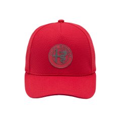 Alfa Romeo kšiltovka s logem červená