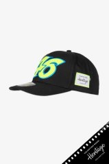Kšiltovka VR46 Valentino Rossi - Heritage černá