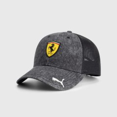 Scuderia Ferrari F1 volnočasová kšiltovka síťovaná s logem černá