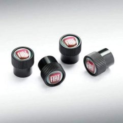 FIAT kryt ventilků sada 4 černé