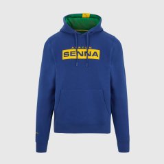 Ayrton Senna fanouškovská mikina Senna tmavě modrá