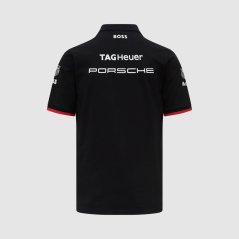 Porsche Motorsport tímová polokošela Formule E čierna