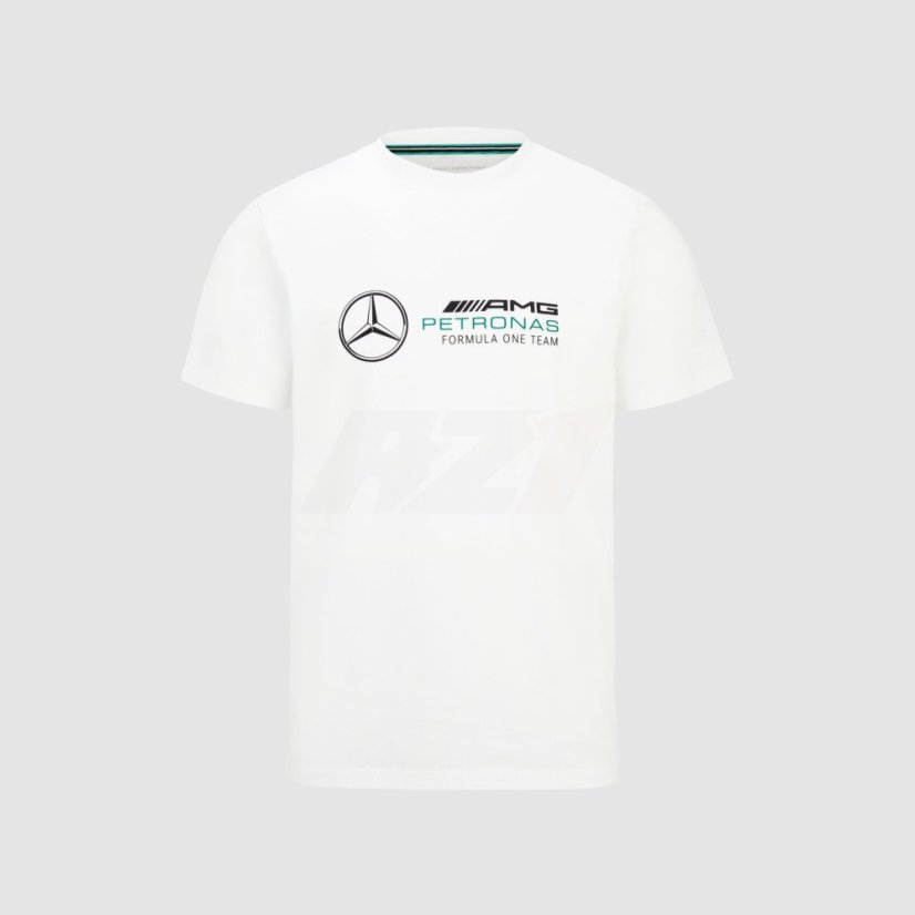 Mercedes AMG Petronas F1 volnočasové triko AMG bílé