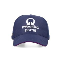 Týmová kšiltovka Yamaha Pramac s logy sponzorů