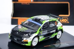 Model IXO Škoda Fabia Rally2 2023 N.23 O. Solberg - Rally Monte Carlo 2023 1:43