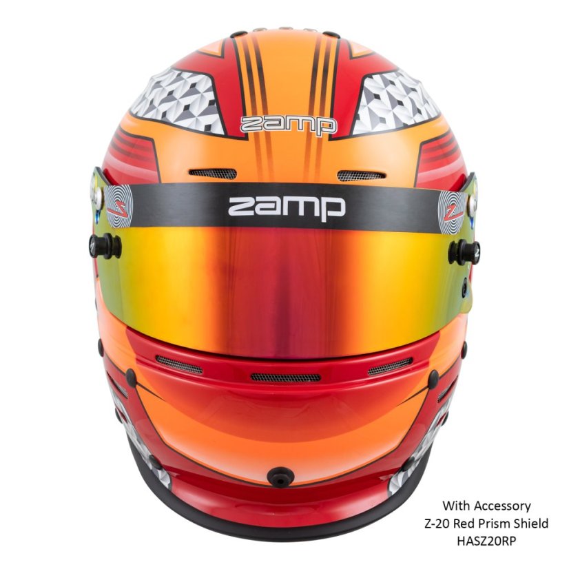 ZAMP Přilba RZ 62 Red/Orange