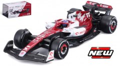 Model Alfa Romeo Orlen F1 C42 BBurago #77 Valtteri Bottas 2022 1:43 Signature