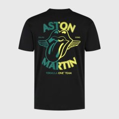 Fanouškovské tričko Aston Martin F1 Team edice Rolling Stones