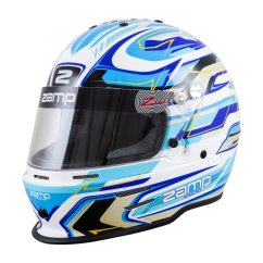 ZAMP Přilba RZ 42Y White/Blue CMR