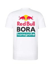 Fanouškovské tričko Red Bull Bora Hansgrohe bílé s logem