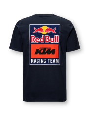 KTM Red Bull Racing volnočasové tričko s logem tmavě modré