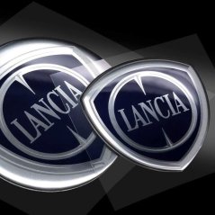 Lancia samolepka 3D LOGO