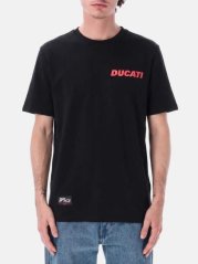 Pánské tričko Ducati Corse černé - edice 100th years DUCATI