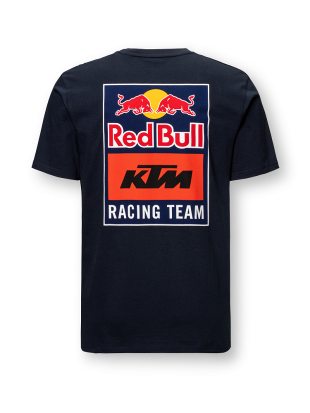 KTM Red Bull Racing volnočasové tričko s logem tmavě modré