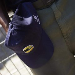 Ayrton Senna kšiltovka Helmet tmavě modrá