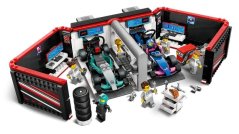 LEGO stavebnica Alpine/Mercedes - garáž Formule 1 - edícia city