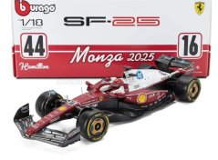Model Scuderia Ferrari SF-25 BBurago #16 Charles Leclerc Monza 1:18
