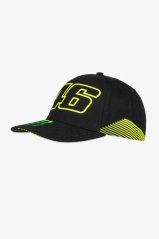 Kšiltovka VR46 Valentino Rossi - černá #46