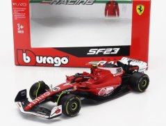 Model Scuderia Ferrari SF-23 BBurago #55 Sainz Las Vegas 2023 1:43