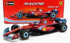 Model Scuderia Ferrari SF-24 BBurago #16 Charles Leclerc Miami GP 2024 1:18