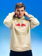 Mikina s kapucí Oracle Red Bul Racing edice SPARK písková s logem