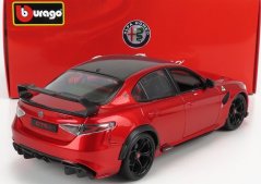 Model Bburago Alfa Romeo Giulia GTAm červená 1:18