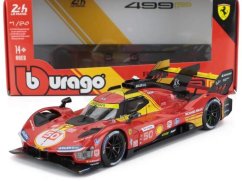 Model BBurago Ferrari 499P #50 Winner Le Mans 2024 1:24