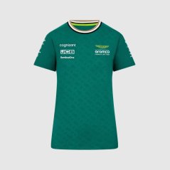 Dámské týmové tričko Aston Martin F1 Team 2024 zelené