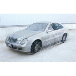 RRS Krycí plachta na auto, průhledná