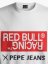 Svetr Pepe Jeans - Red Bull Racing bílý s nápisem